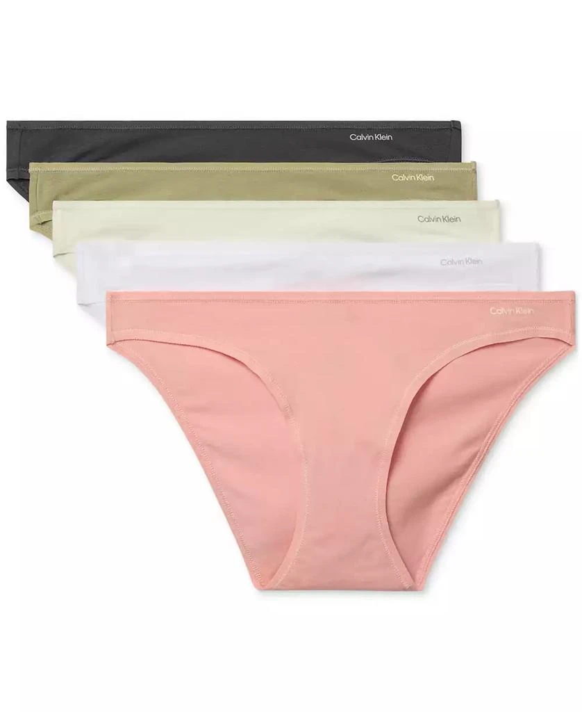 Calvin Klein Women's 5-Pk. Low-Rise Bikini Underwear QD5251 1