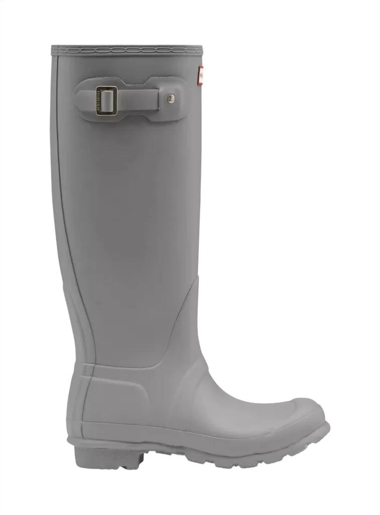 Hunter Women's Tall Classic Rain Boot In Tundra Grey 1