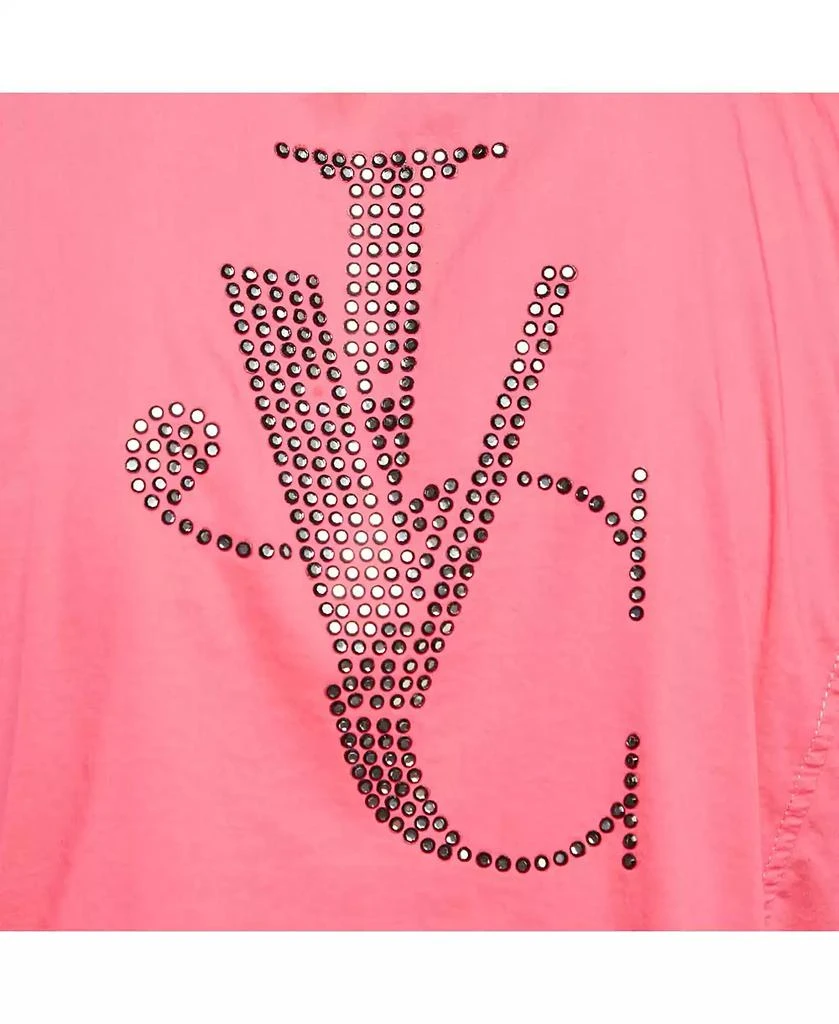 Pre-Owned Versace Women
s Jeans Couture Embellished Cotton Blend Sleeveless Top 5