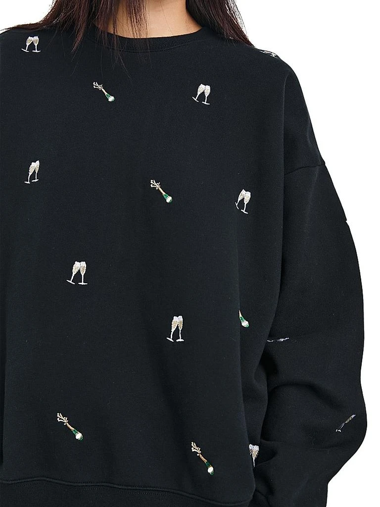 Rails Varsity Embroidered Sweatshirt 6
