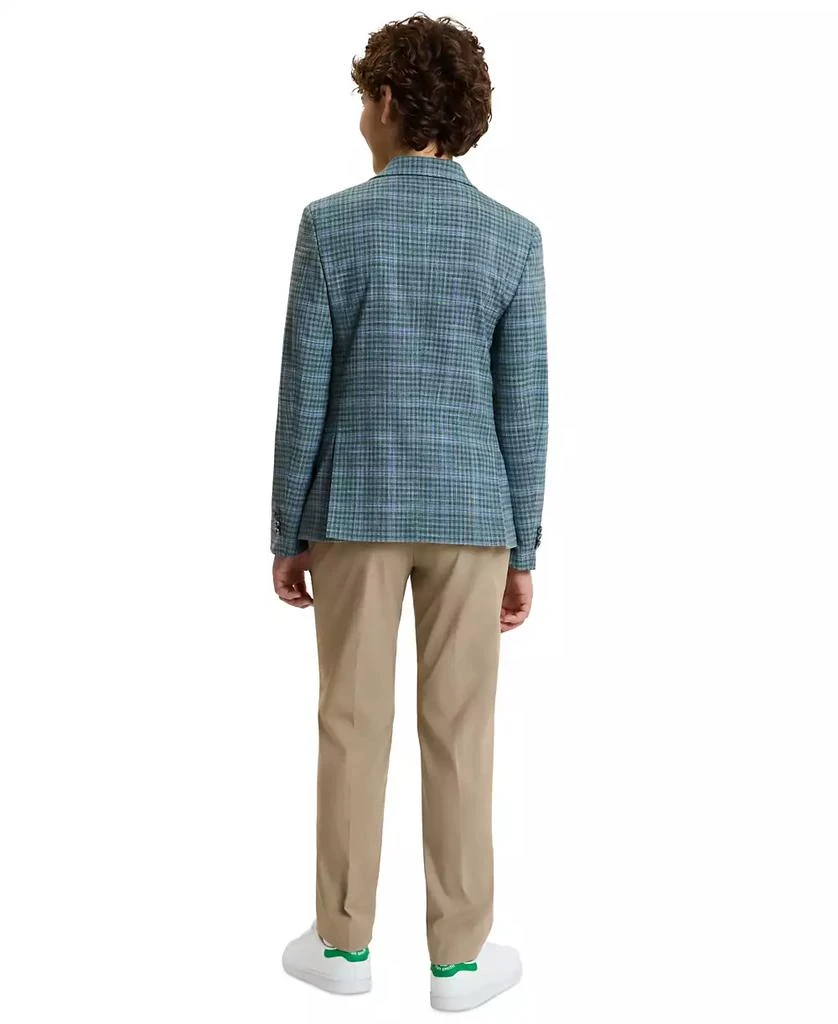 Michael Kors Boys
 8-20 Green Windowpane Plaid Jacket 3