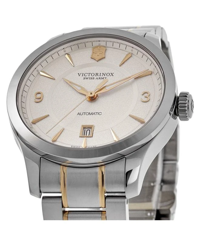Swiss Army Victorinox Swiss Army Alliance Automatic Two-Tone Steel White Dial Men's Watch 241874 2