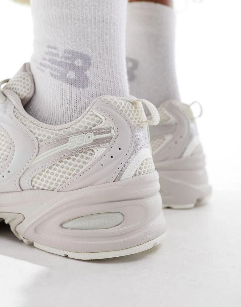 New Balance New Balance 530 unisex trainers in light grey 3