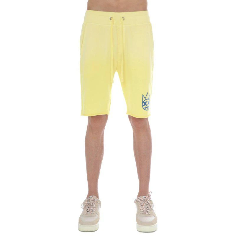 Cult Of Individuality Sweatshorts In Vintage Yellow 2