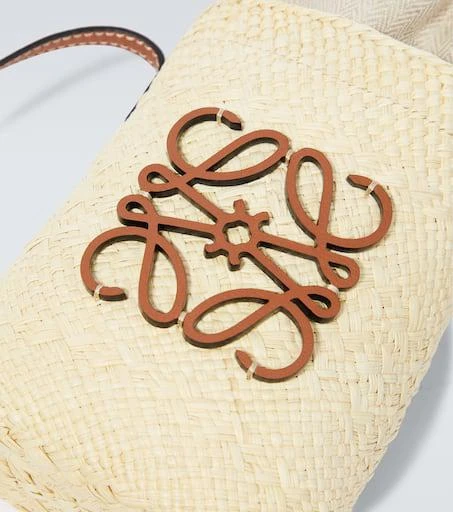 Loewe Paula's Ibiza Anagram woven bucket bag 6