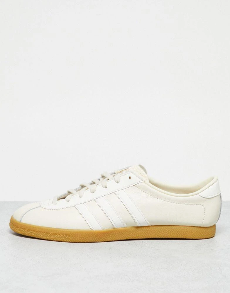 Adidas adidas Originals London trainers in cream and white 1