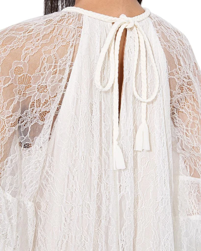 Alice + Olivia Delia Ruffle Angel Sleeve Dress 5