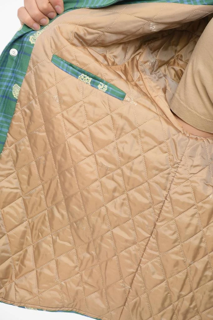 424 Quilted Lightweight Coat with Paisley Print 5