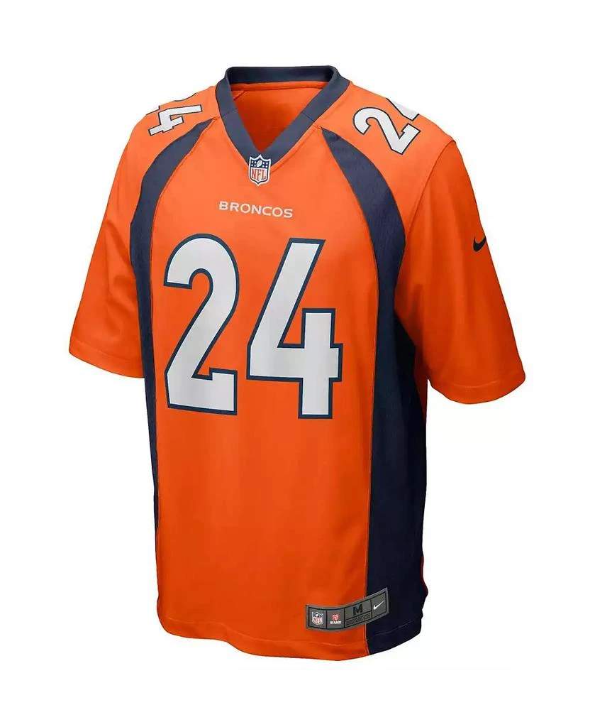 NIKE Men's Champ Bailey Orange Denver Broncos Game Retired Player Jersey 2