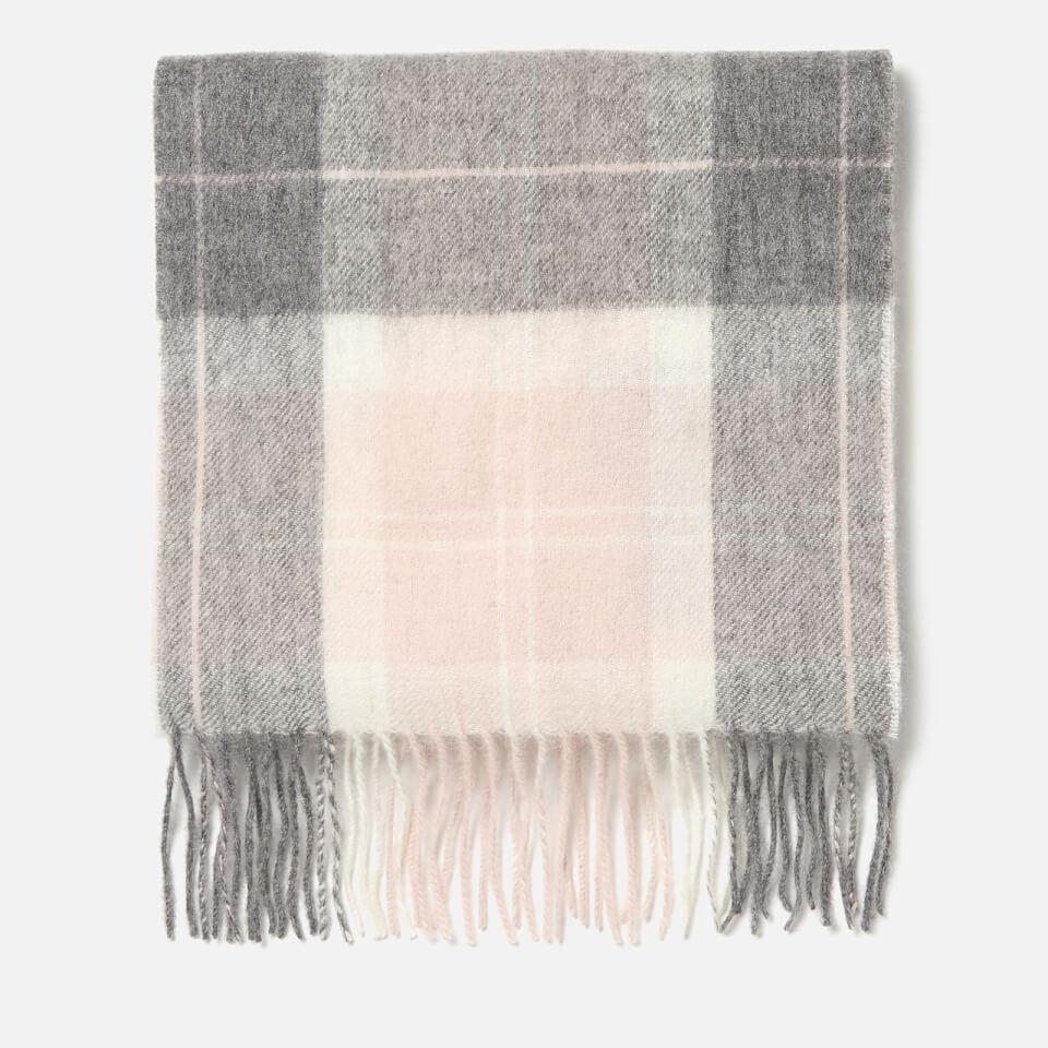 Barbour Barbour Women's Tartan Scarf - Pink/Grey Tartan