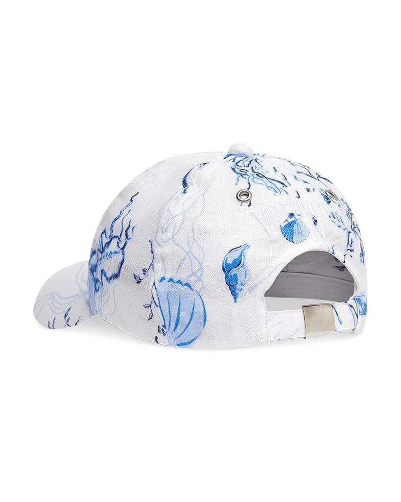 Vilebrequin Medusa & Shells Linen Cap 3