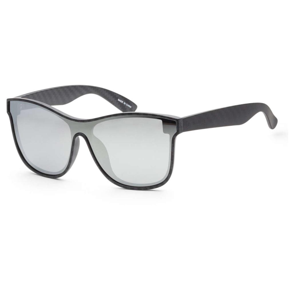 N.O.A N.O.A Men's Black Square Sunglasses
