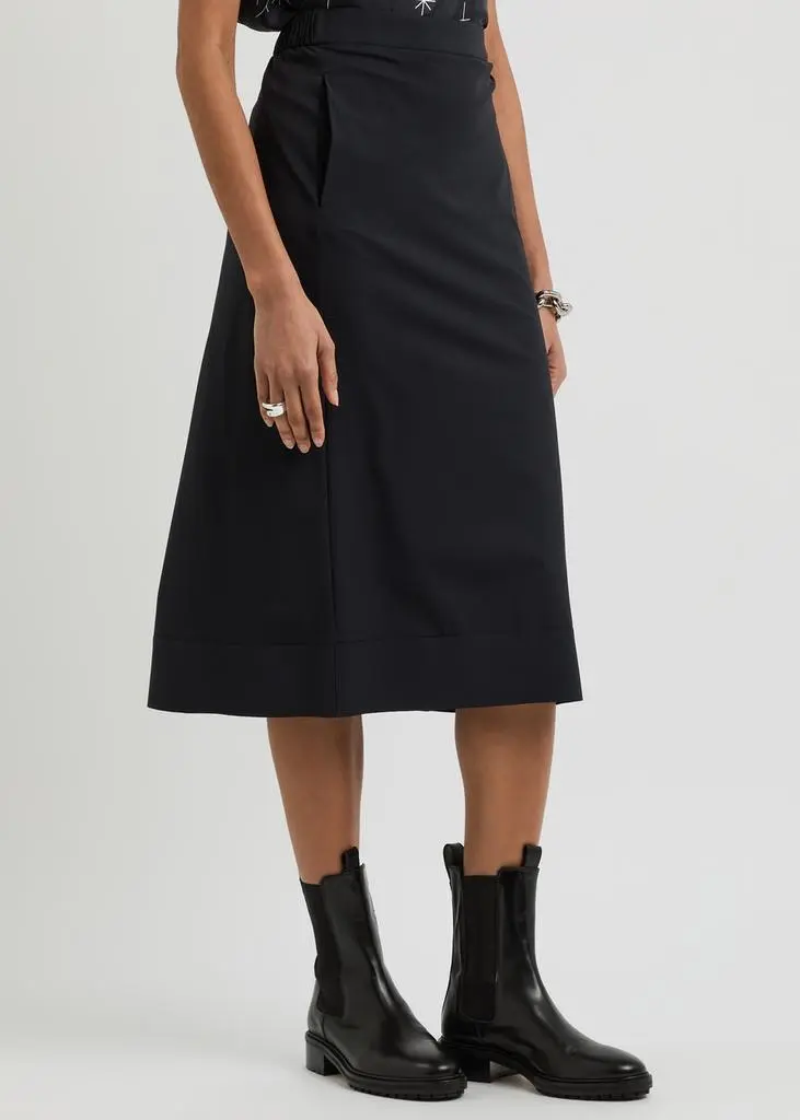 MM Alcano jersey midi skirt 2
