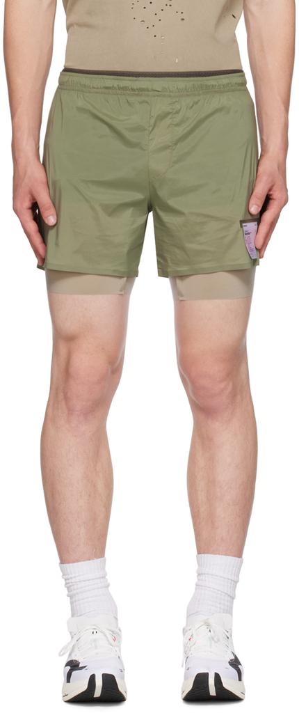 Satisfy Khaki TechSilk 8" Shorts