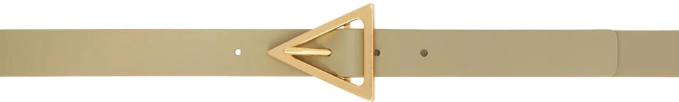 Bottega Veneta Taupe Triangle Belt 1