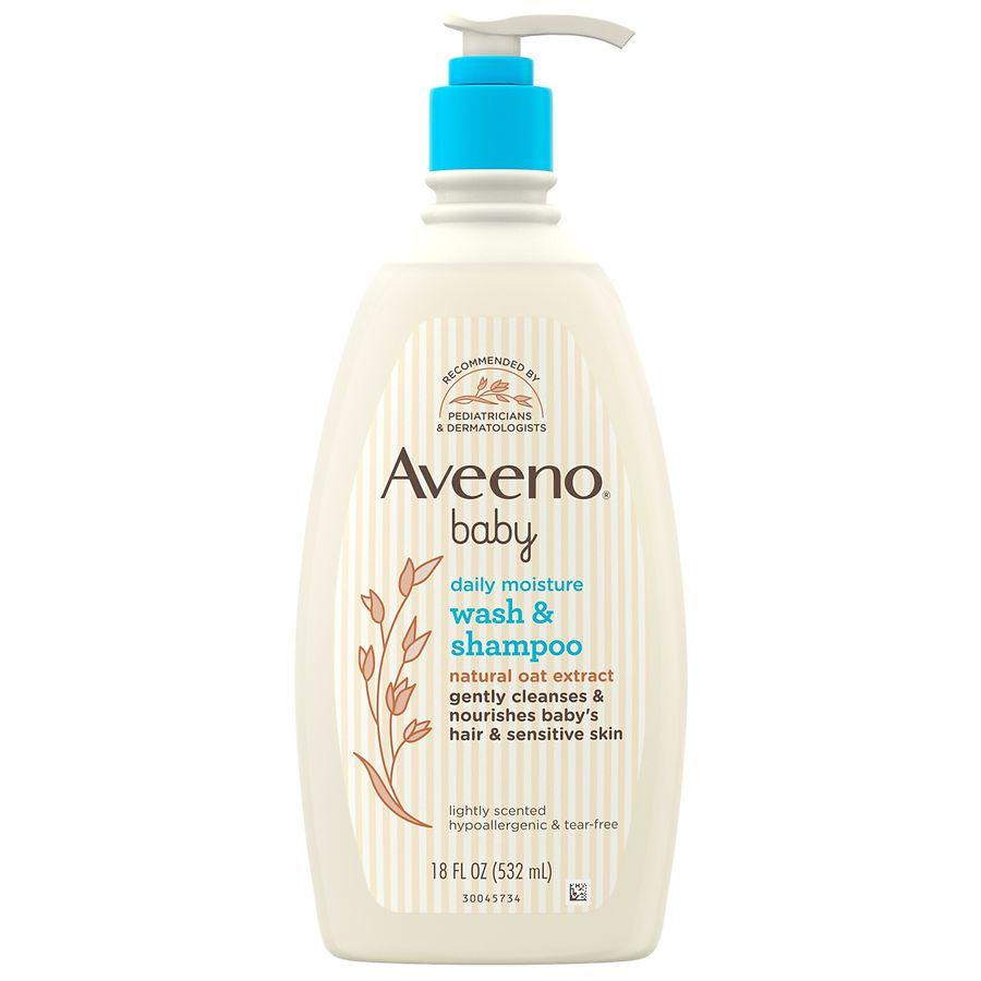 Aveeno Body Wash Shampoo, Oat Extract