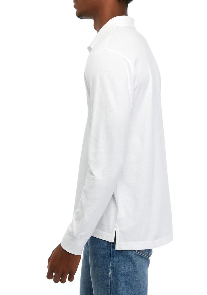 Saddlebred® Long Sleeve Jersey Polo Shirt 3
