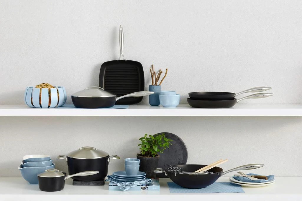 Scanpan Professional 4.5 Quart Low Sauce Pot, 10.25 Inch 4