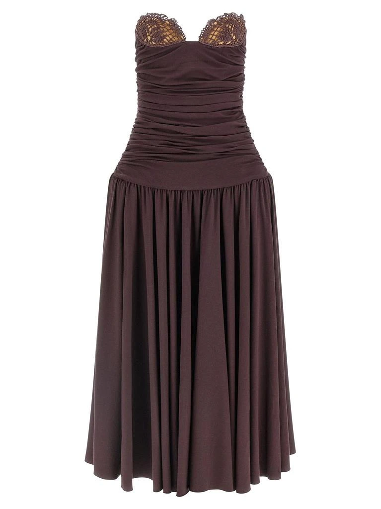 Can I Refill A Geek Bar Pulse Carmel Dress Carmel Strapless Drop-Waist Maxi  Dress | Nuuly