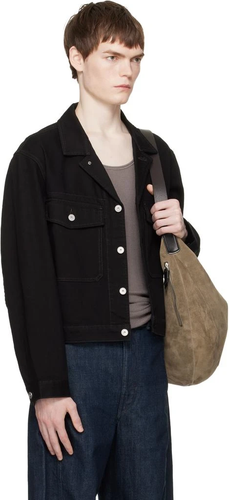 Lemaire Black Trucker Denim Jacket 2