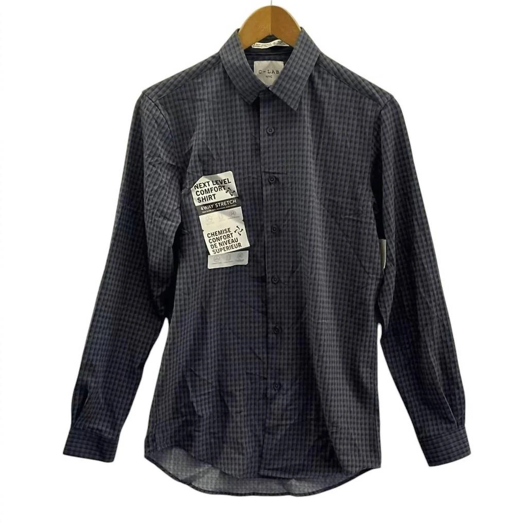 C-Lab Nyc C-Lab Nyc - Men's 4 Way Stretch Dress Shirt 1