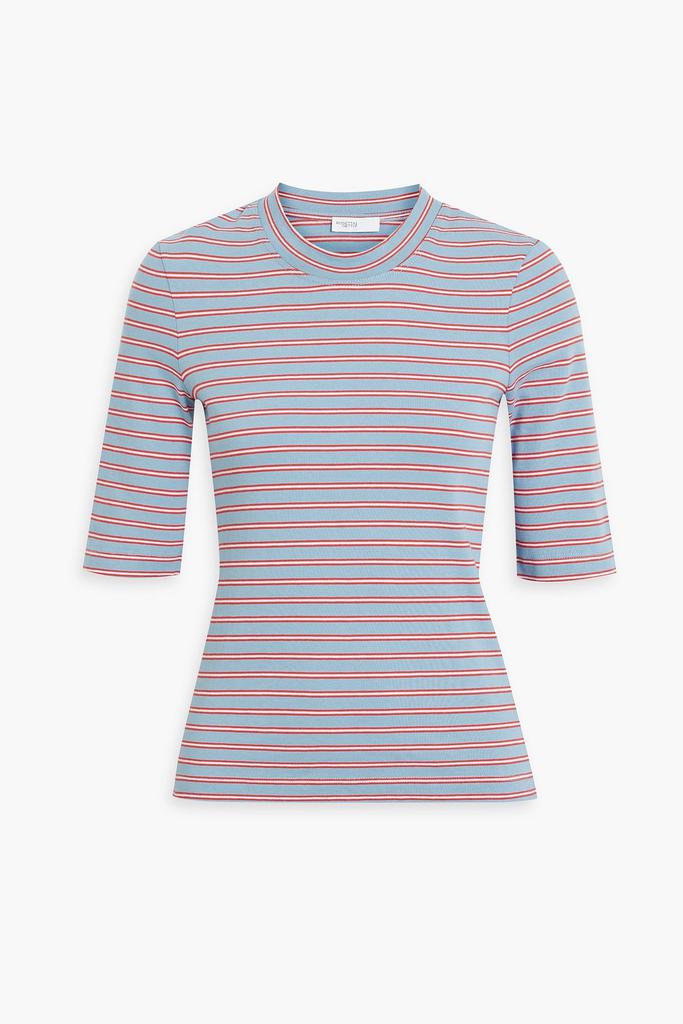ROSETTA GETTY Striped cotton-jersey T-shirt