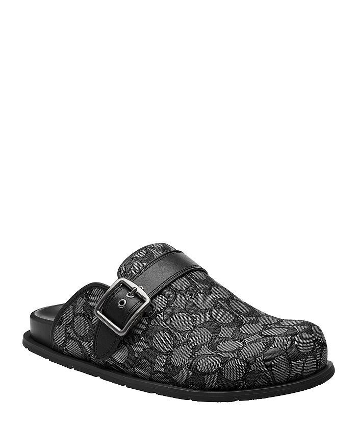 【COACH】☆お買い得☆超人気☆Clog Sandal In Signature Canvas Coach Clog Sandal In Signature Canvas - BeyondStyle