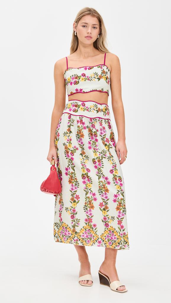 SAYLOR Tashi Floral Skirt Set