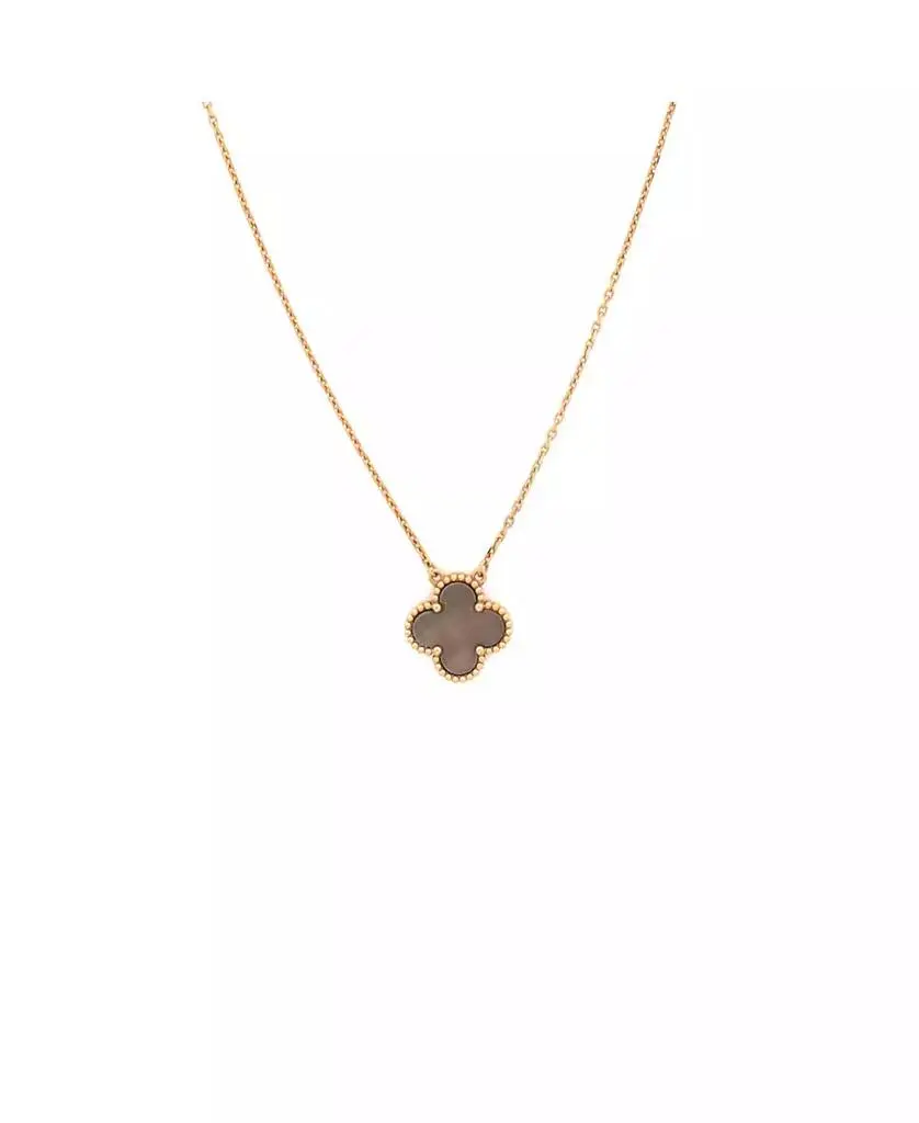 Pre-Owned Van Cleef & Arpels Vintage Alhambra Pendant Necklace