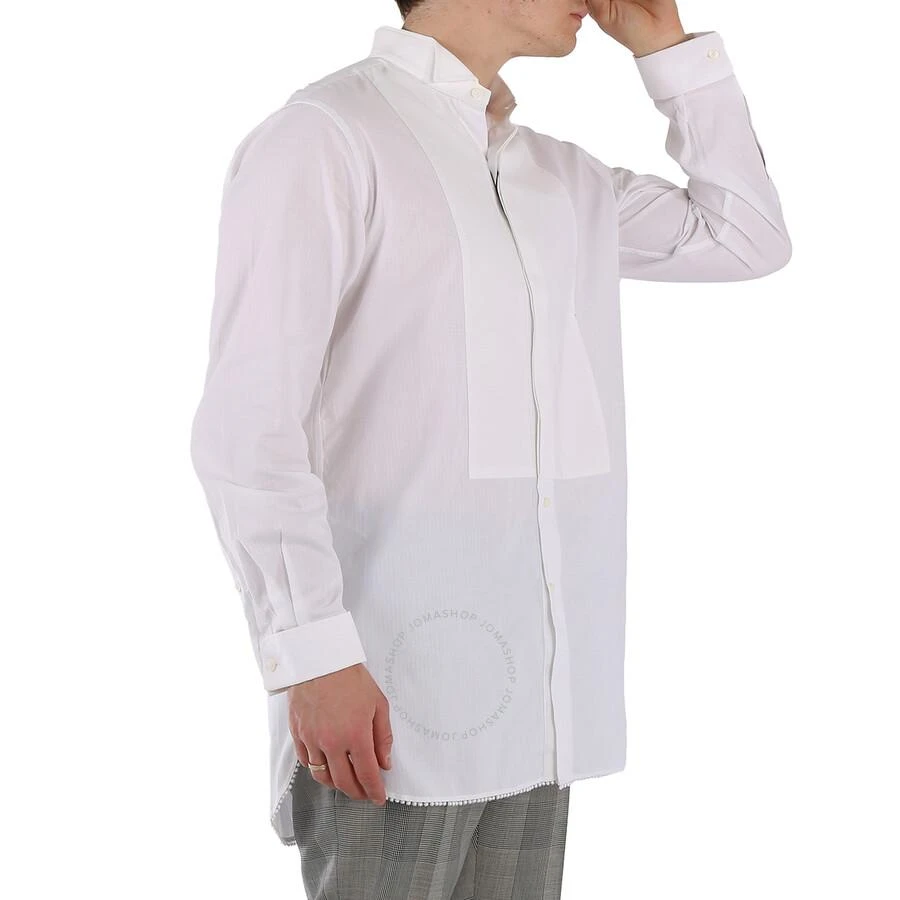 Burberry Men's Loxton Trim Fit Dress Shirt In White 2