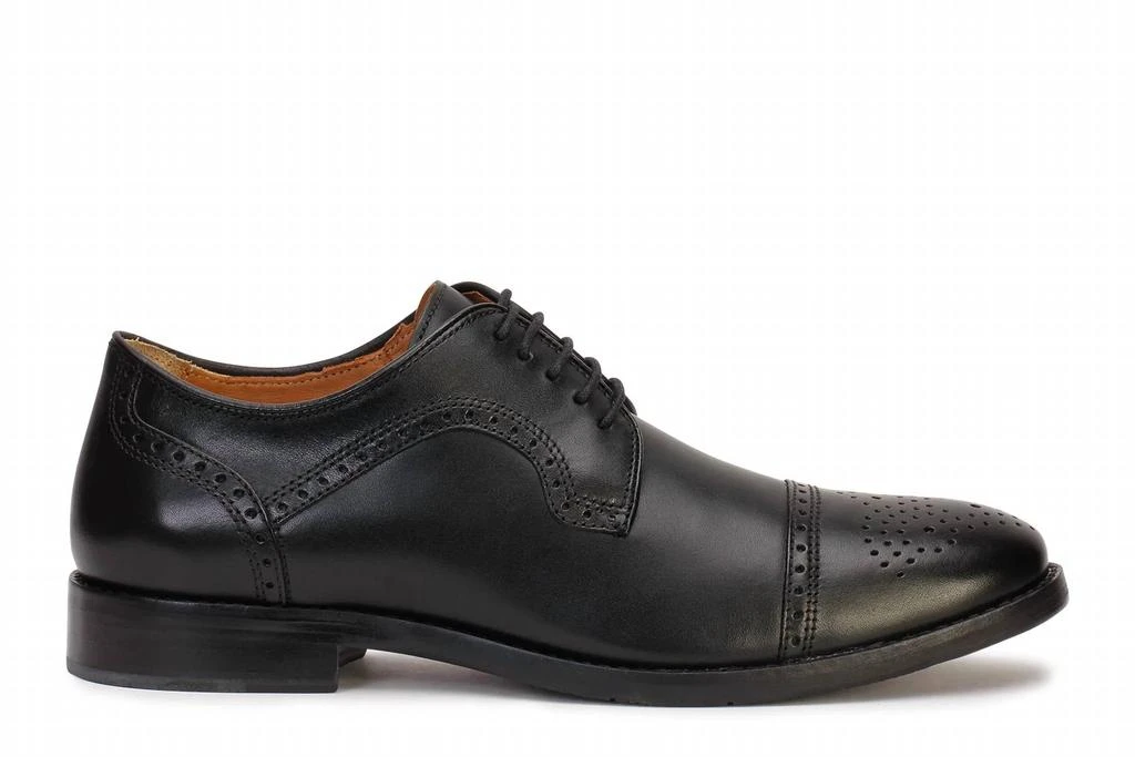 JOHNSTON & MURPHY Lancaster Black Leather Cap Toe Oxford Size 8.5M JOHNSTON & MURPHY Men main image 2