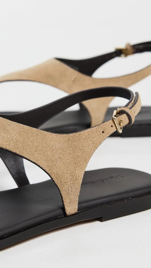 Madewell Piaule Thong Ankle Strap Sandals 5