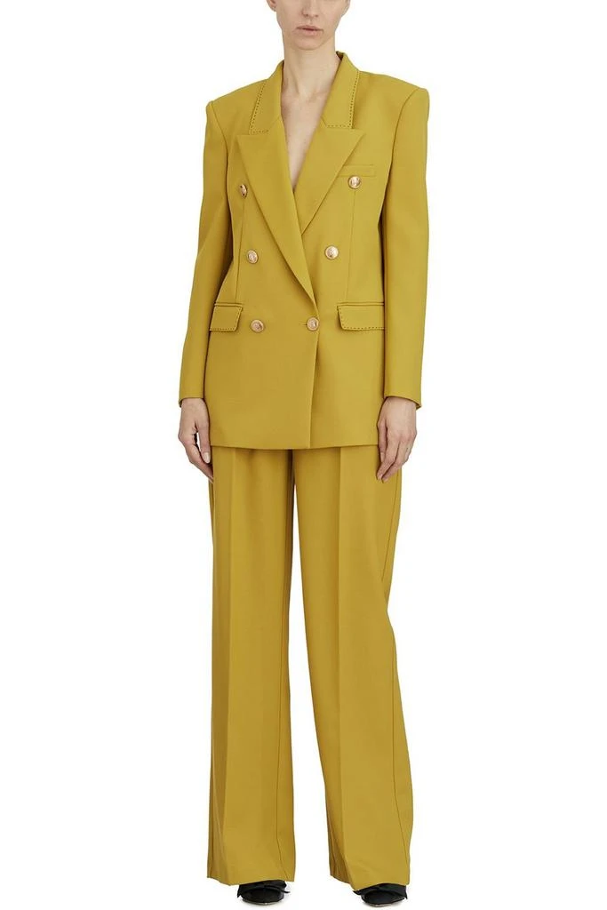 ELISABETTA FRANCHI Elisabetta Franchi Contrast Topstitched Cool Jacket 4