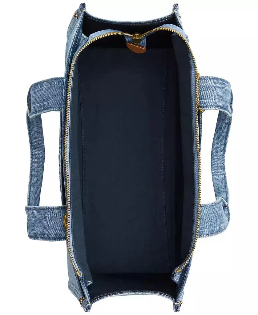 Coach Denim Cargo Tote 3