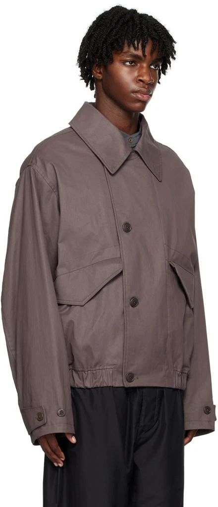 Lemaire Purple Boxy Jacket 2