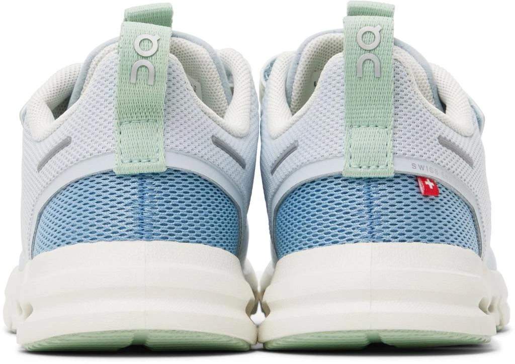 On Little Kids Blue Cloud Play Sneakers 2