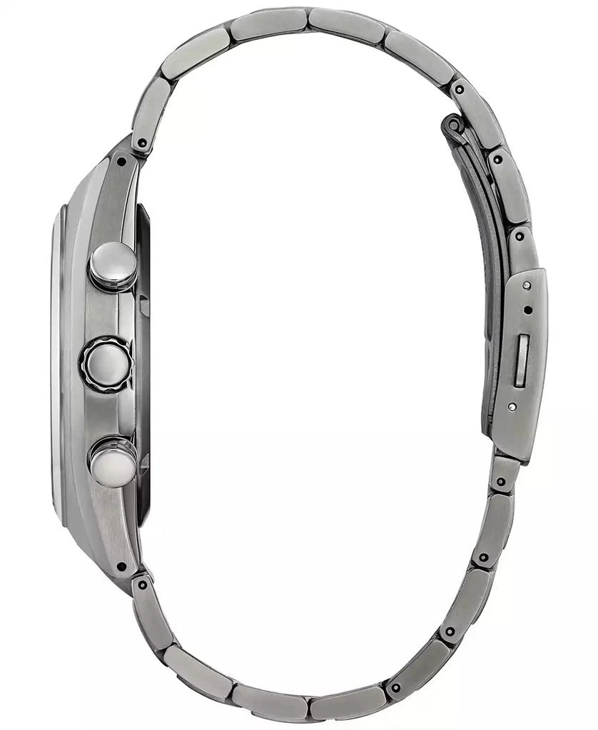 Citizen Eco-Drive Men's Chronograph Weekender Silver-Tone Titanium Bracelet Watch 43mm, Created for Macy's 2