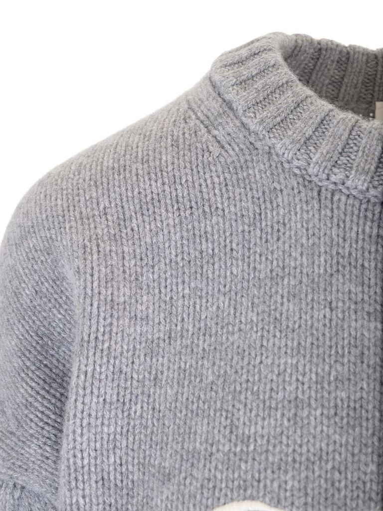 FRAME Frame X Ritz Paris Logo Embroidered Knit Jumper 4