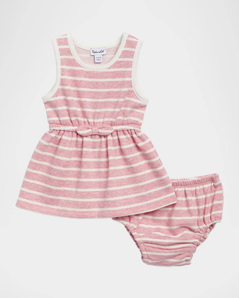 Splendid Girl's Boardwalk Striped Dress, Size 3M-24M 1