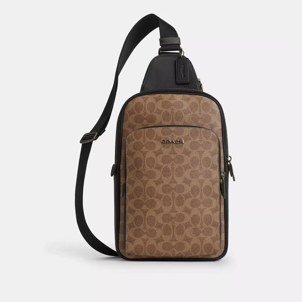 Coach Outlet Ethan Pack In Signature Canvas 1