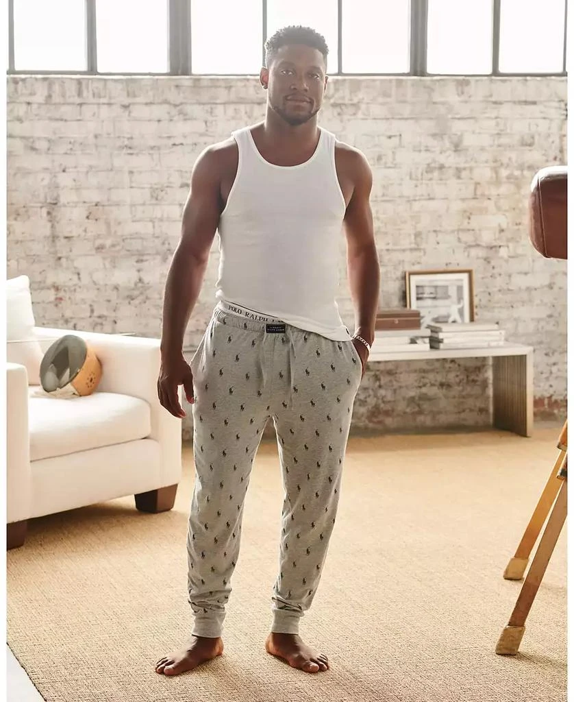 Ralph Lauren Men's Lightweight Cotton Logo Pajama Pants 3
