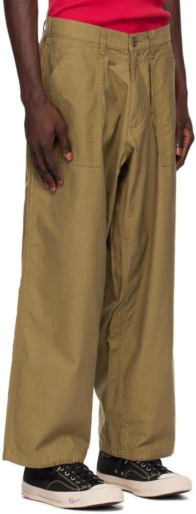 Neighborhood Beige Baker Trousers 2