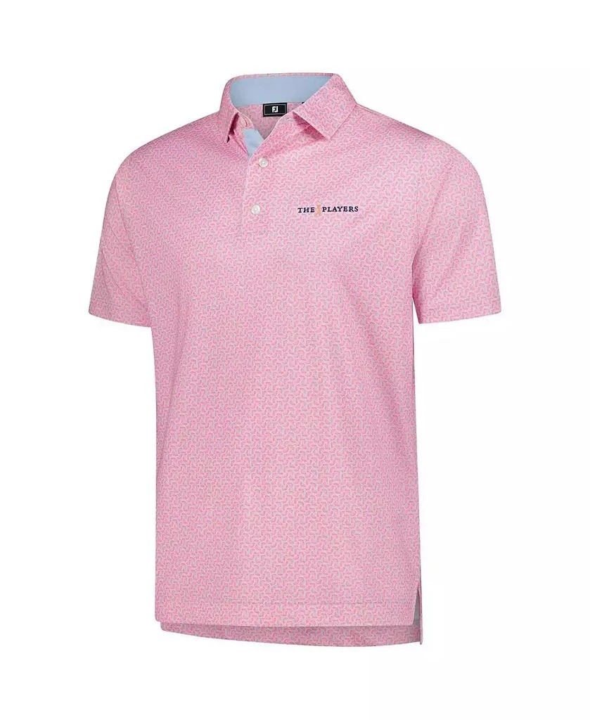 FootJoy Men's Pink 2025 THE PLAYERS ProDry Citrus Lisle Polo Shirt 4