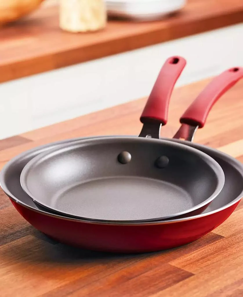 Rachael Ray Cook + Create Aluminum Nonstick Frying Pan Set, 2 Piece 5