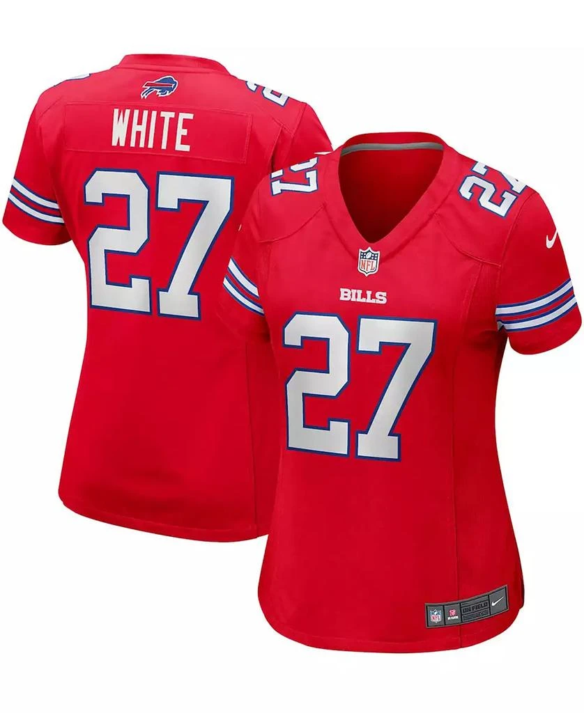 NIKE Women's Tre'Davious White Red Buffalo Bills Game Jersey 2