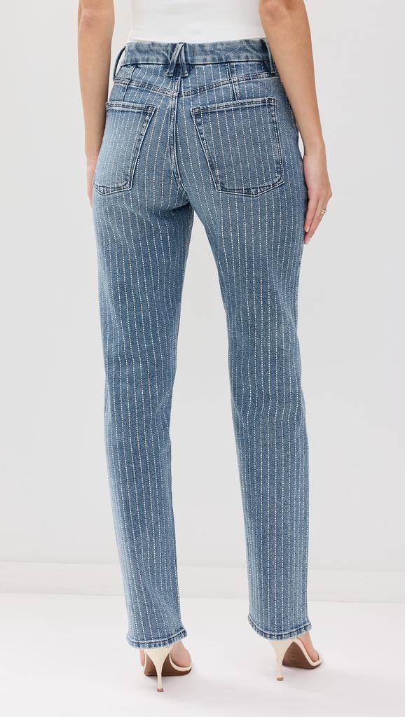 Good American Good Icon Rhinestone Jeans