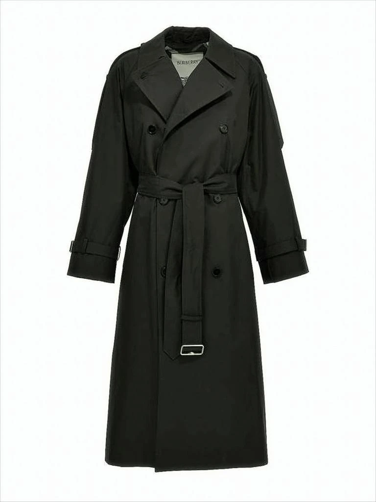 Burberry Double-Breasted Trench Coat with Tailored Waist