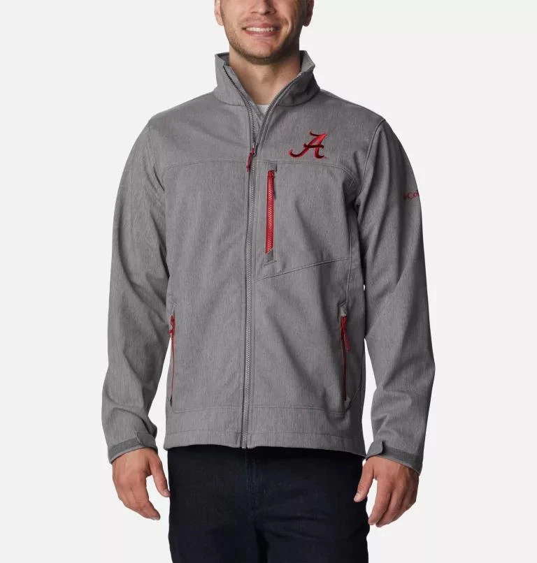 Columbia Columbia Men's Collegiate Ascender  II Softshell Jacket - Alabama- 1