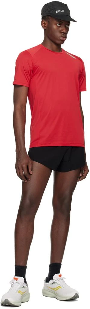 Soar Running Red Eco Tech T-Shirt 4