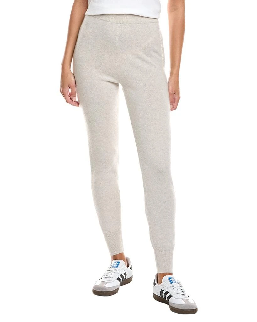 N.PEAL Lurex Detail Cashmere Jogger 1